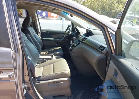 2012 Honda Odyssey Ex-L из США, поврежденный, VIN 5FNRL5H64CB100418